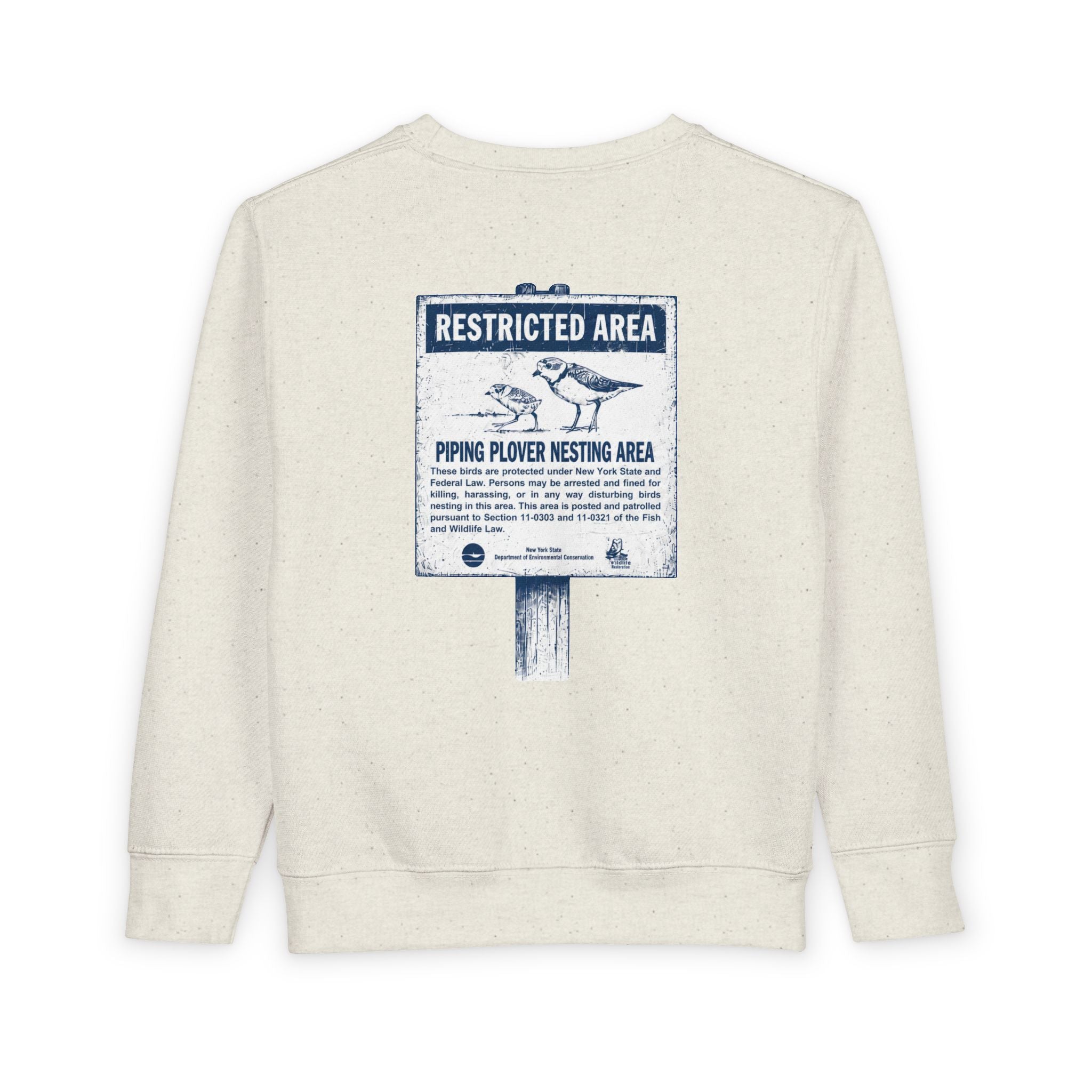 Piping Plovers | Toddler Crewneck Sweatshirt