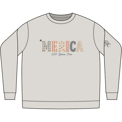 'MERICA | Premium Crewneck Sweatshirt