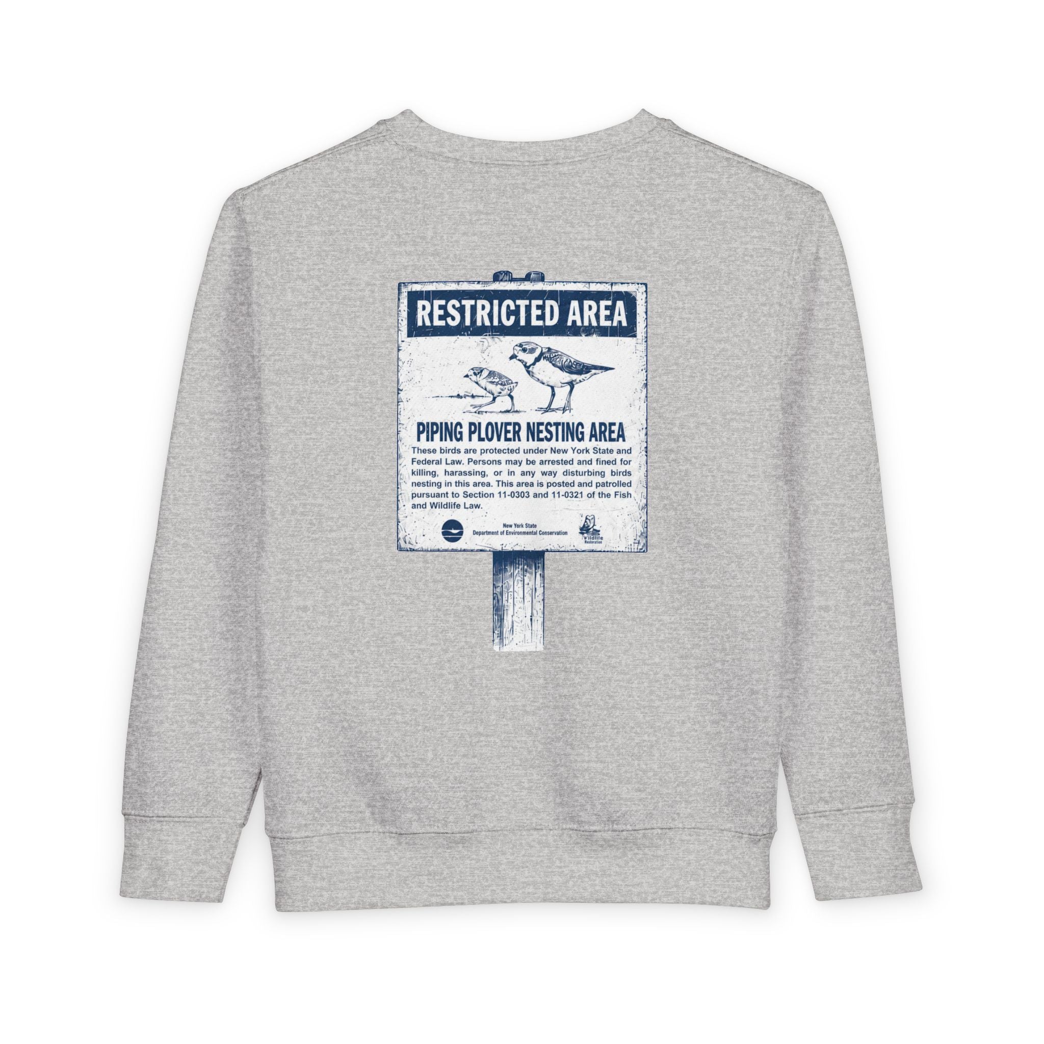 Piping Plovers | Toddler Crewneck Sweatshirt