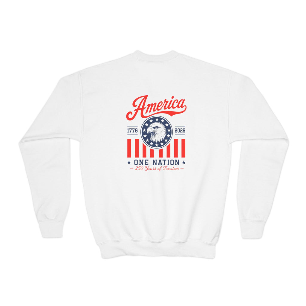 America 250 | Youth Crewneck Sweatshirt