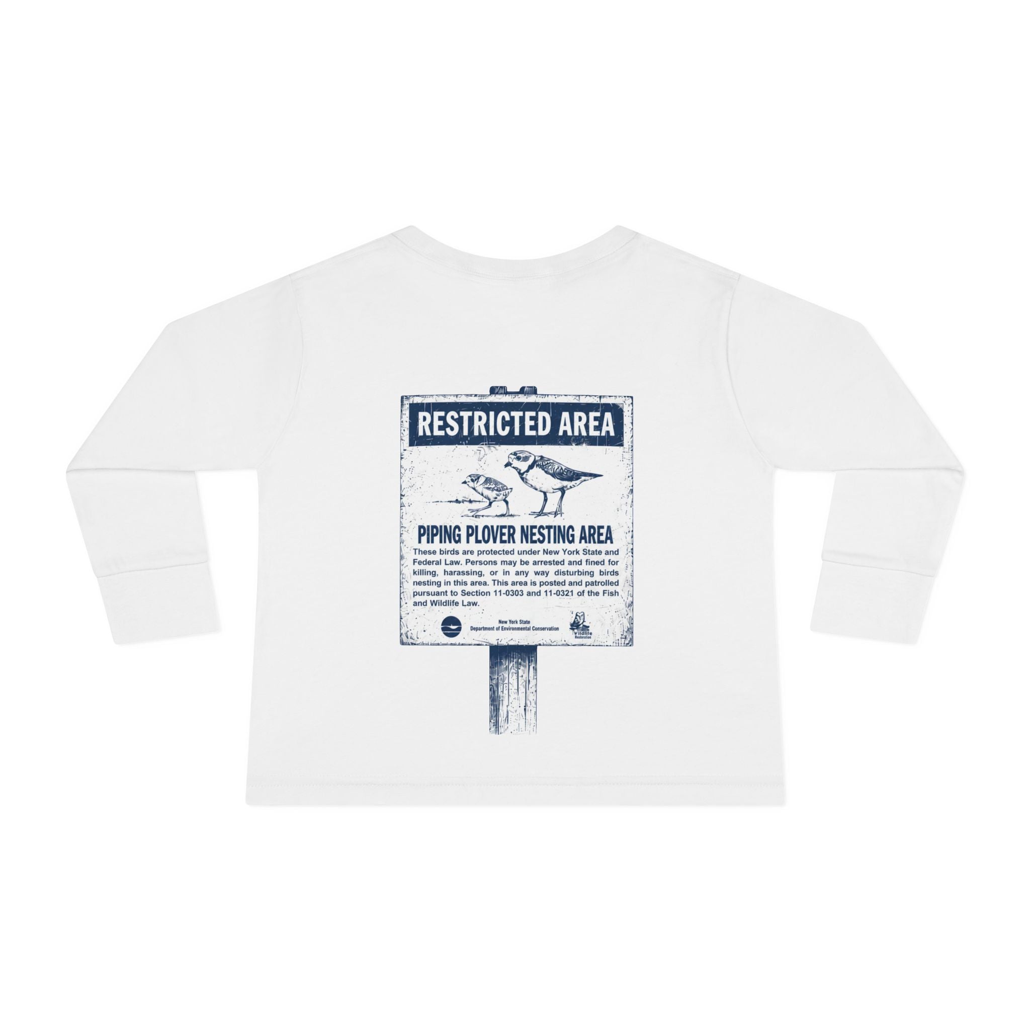Piping Plovers | Toddler Long Sleeve Shirt