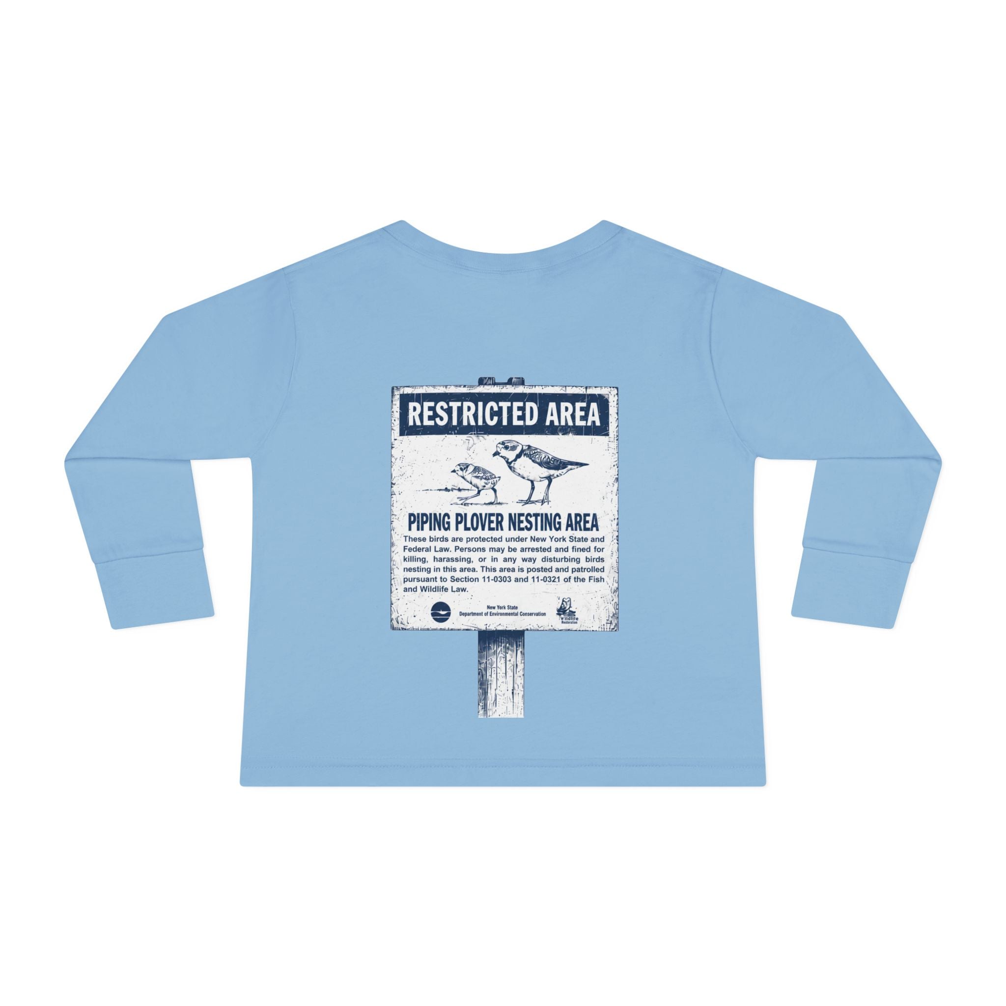 Piping Plovers | Toddler Long Sleeve Shirt