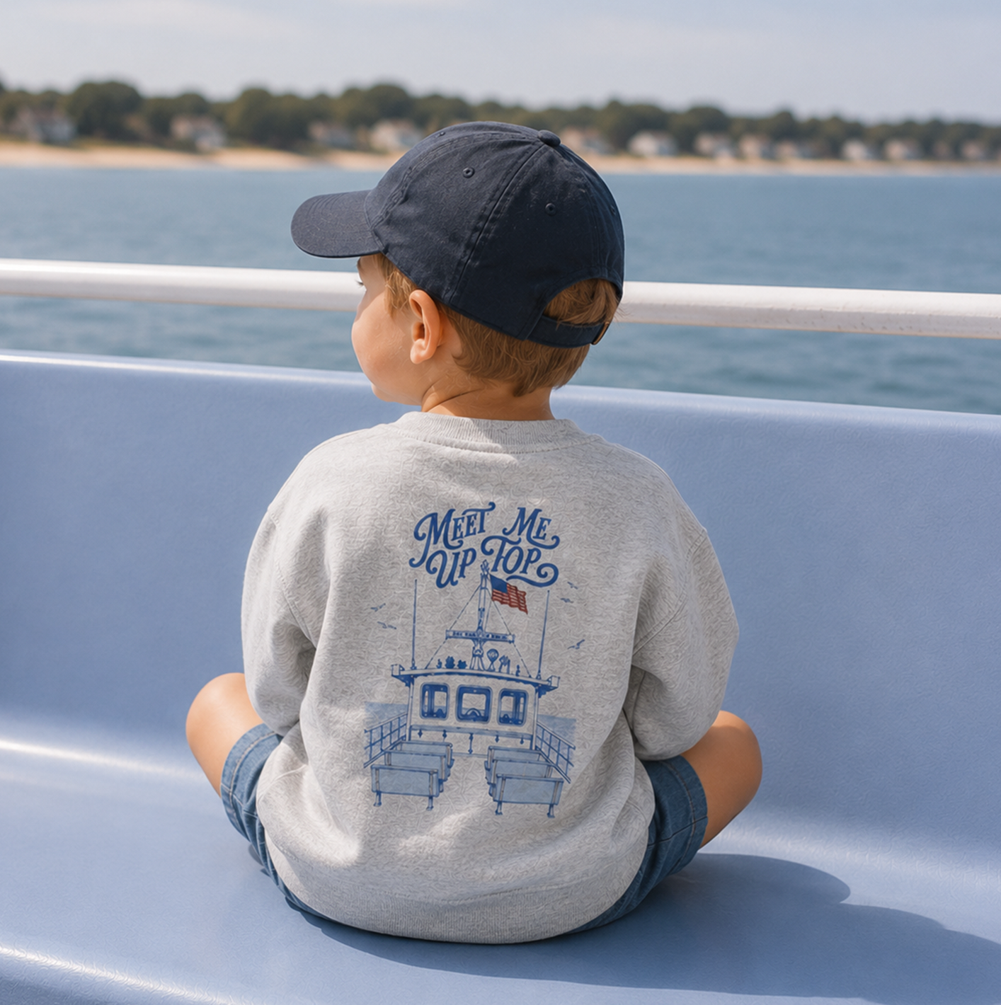 Meet Me Up Top | Toddler Crewneck Sweatshirt