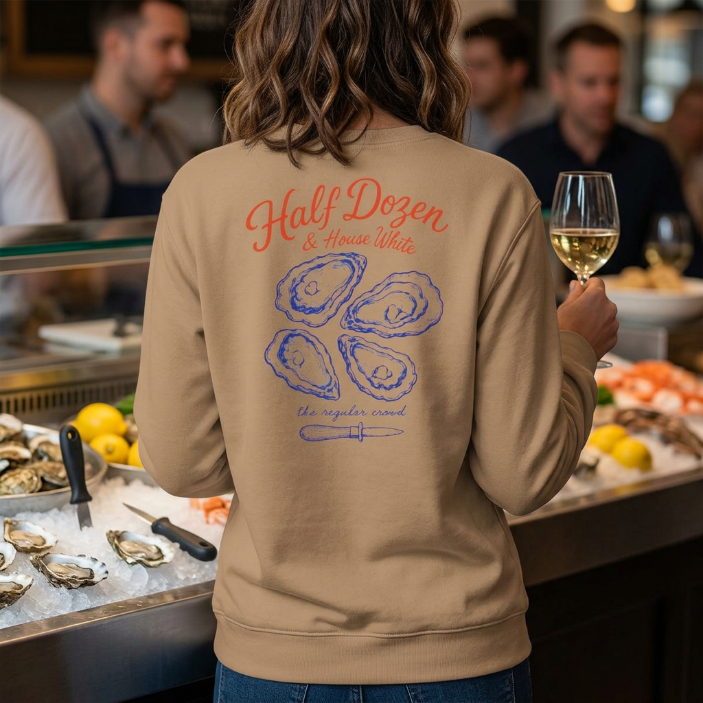 Half Dozen & House White | Crewneck Sweatshirt