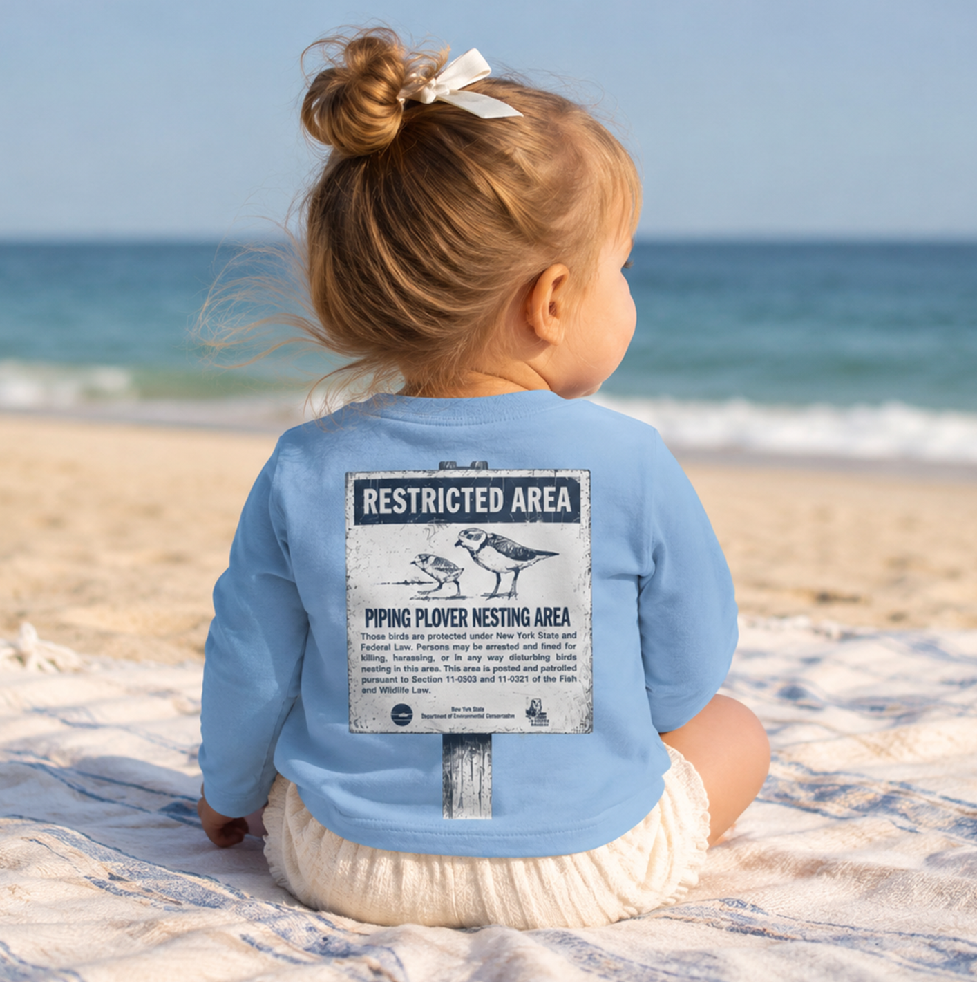 Piping Plovers | Toddler Long Sleeve Shirt