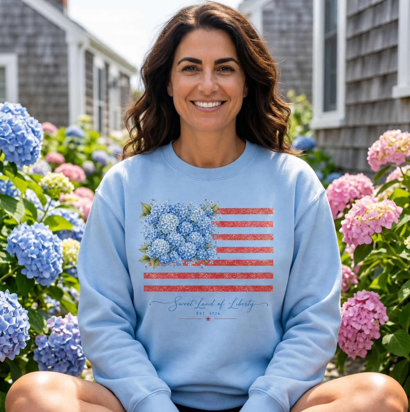 Sweet Land of Liberty | Premium Crewneck Sweatshirt