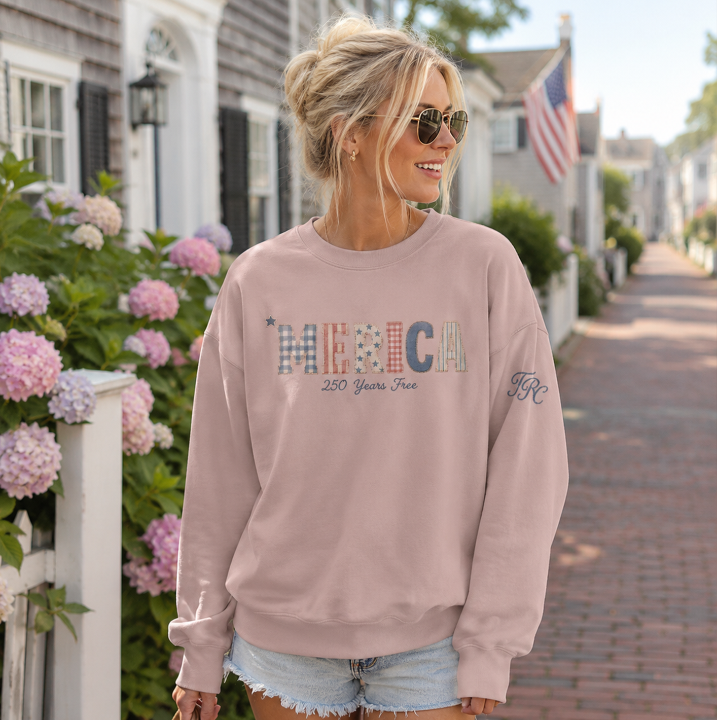'MERICA | Premium Crewneck Sweatshirt