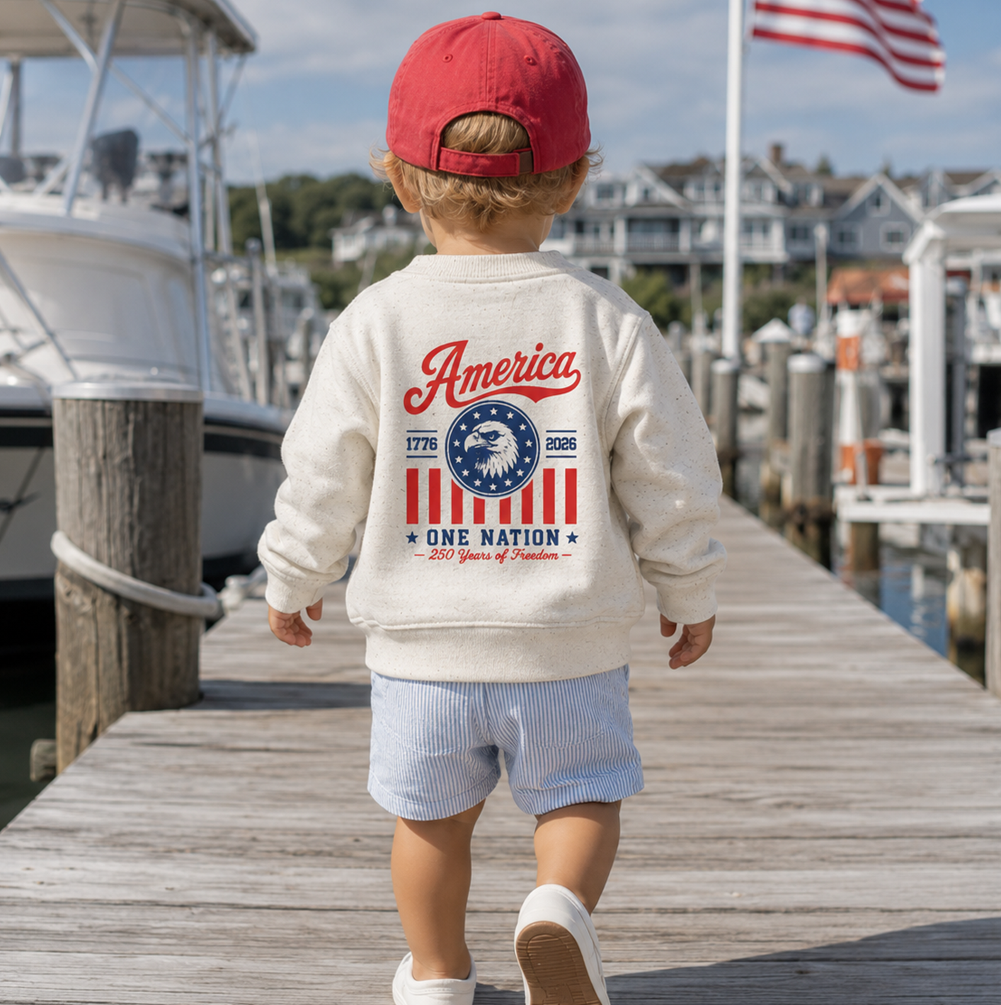 America 250 | Toddler Crewneck Sweatshirt