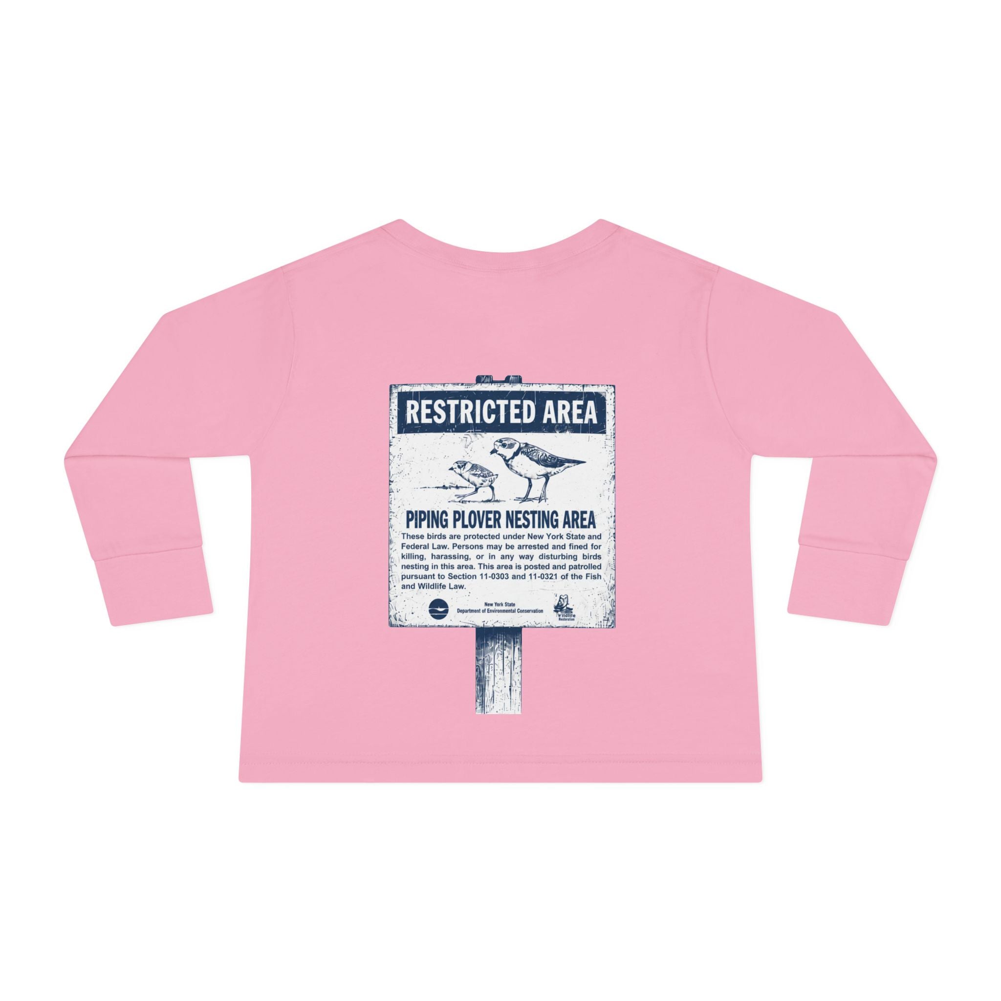 Piping Plovers | Toddler Long Sleeve Shirt
