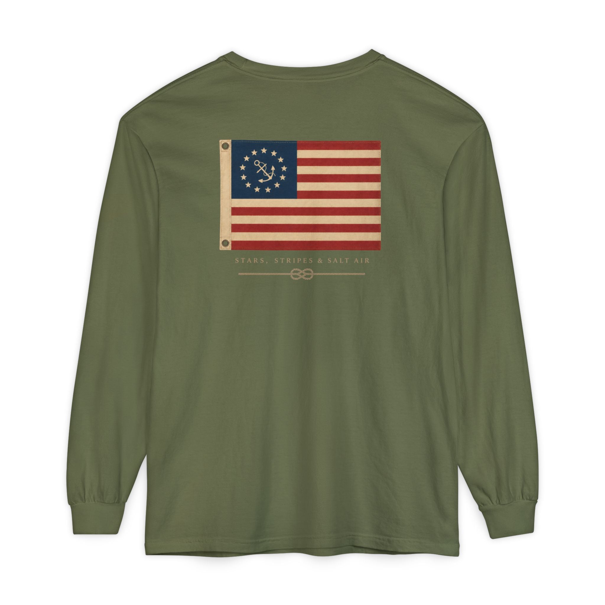 U.S Yacht Ensign | Long Sleeve Shirt