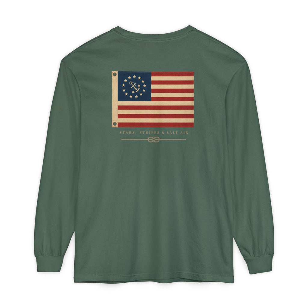 U.S Yacht Ensign | Long Sleeve Shirt