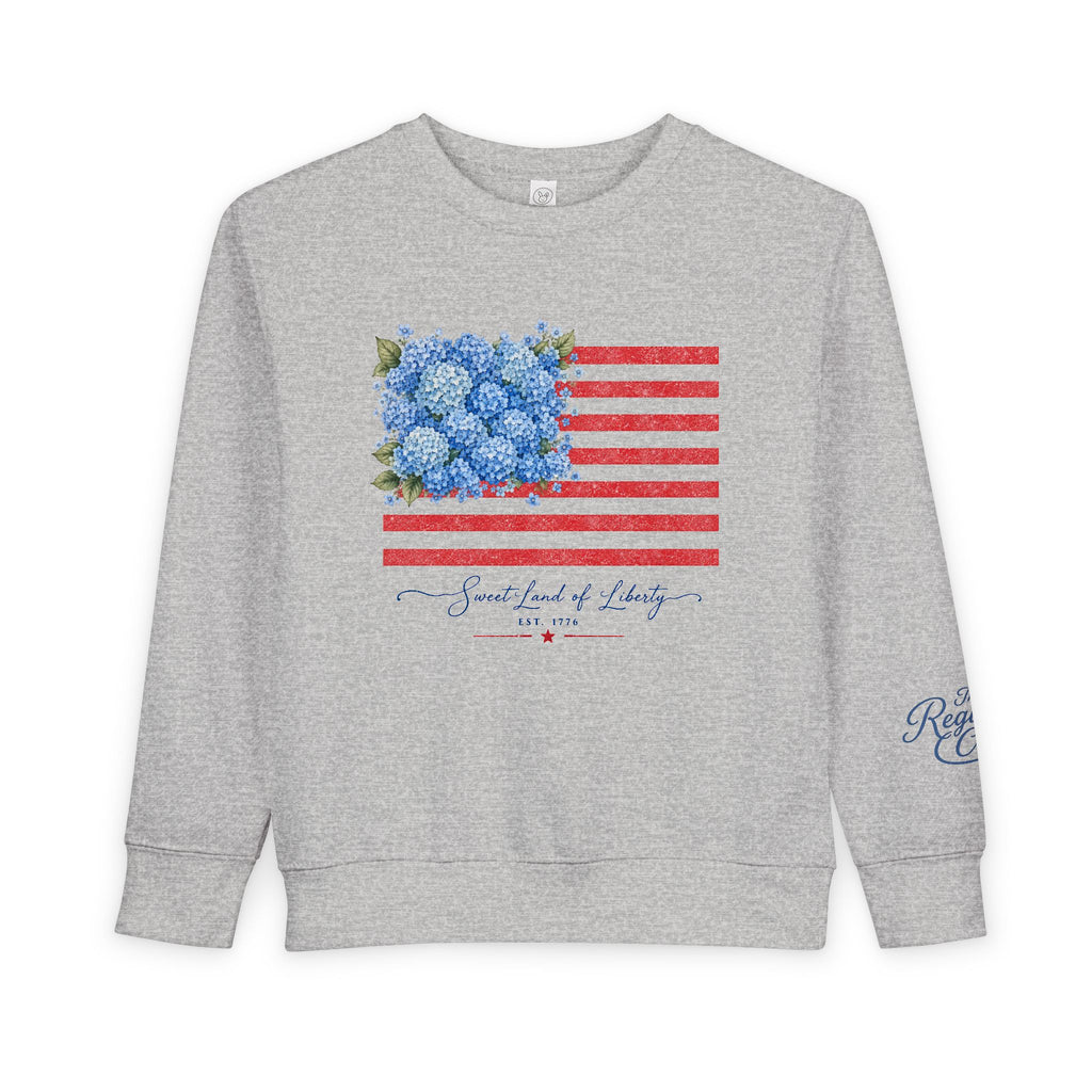 Sweet Land of Liberty | Toddler Crewneck Sweatshirt