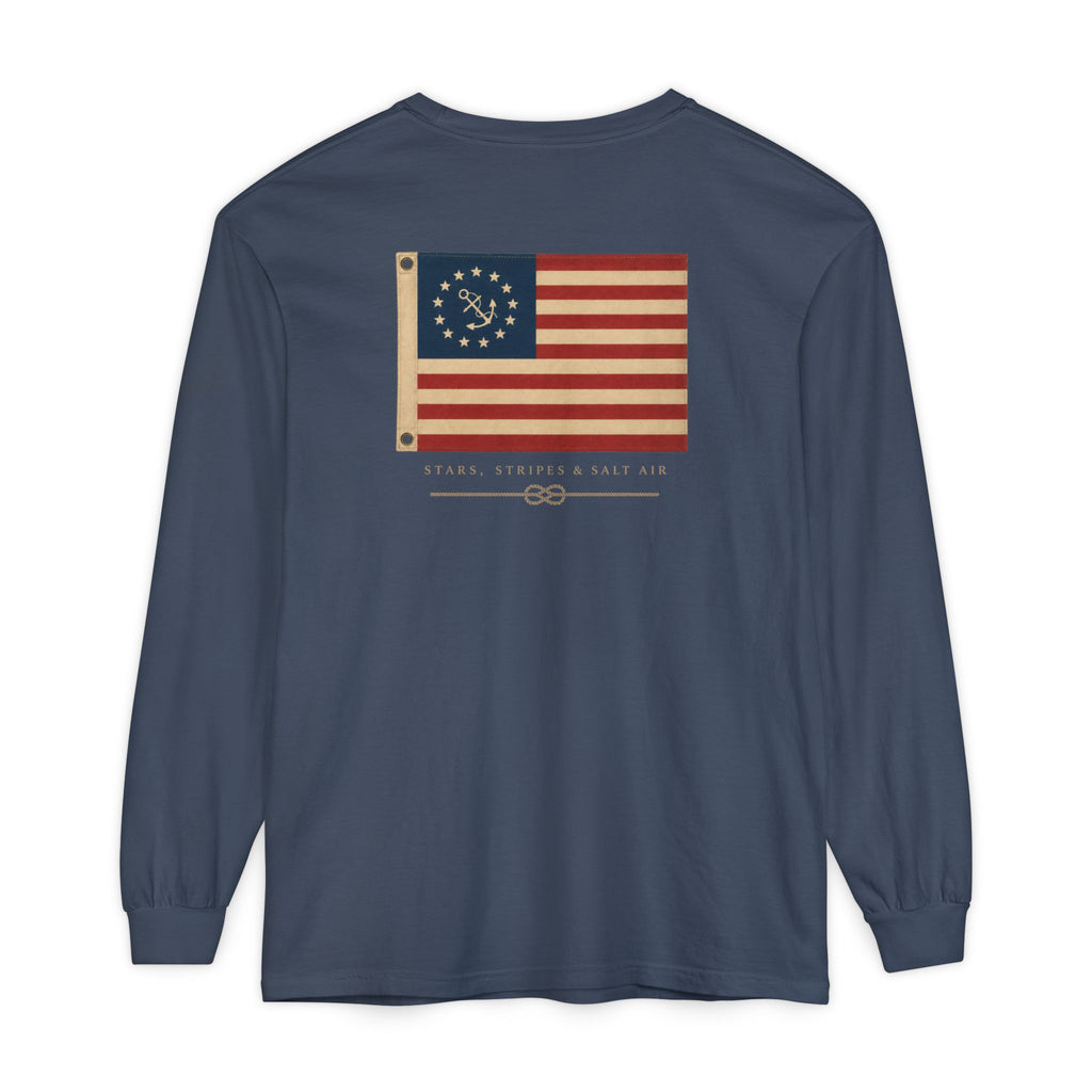U.S Yacht Ensign | Long Sleeve Shirt