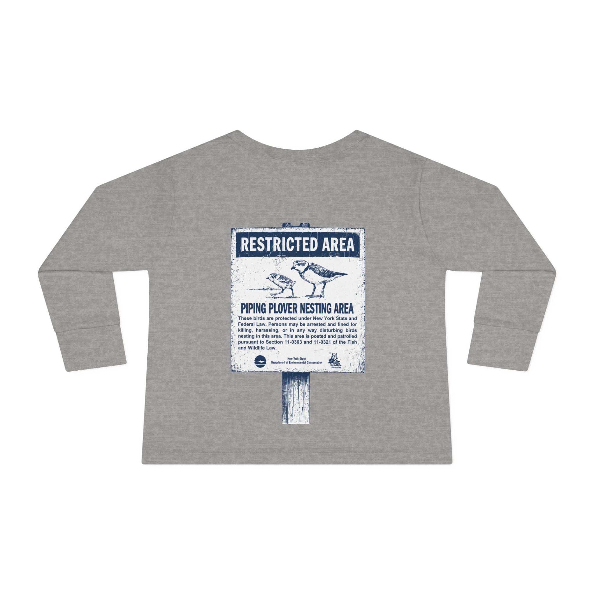 Piping Plovers | Toddler Long Sleeve Shirt