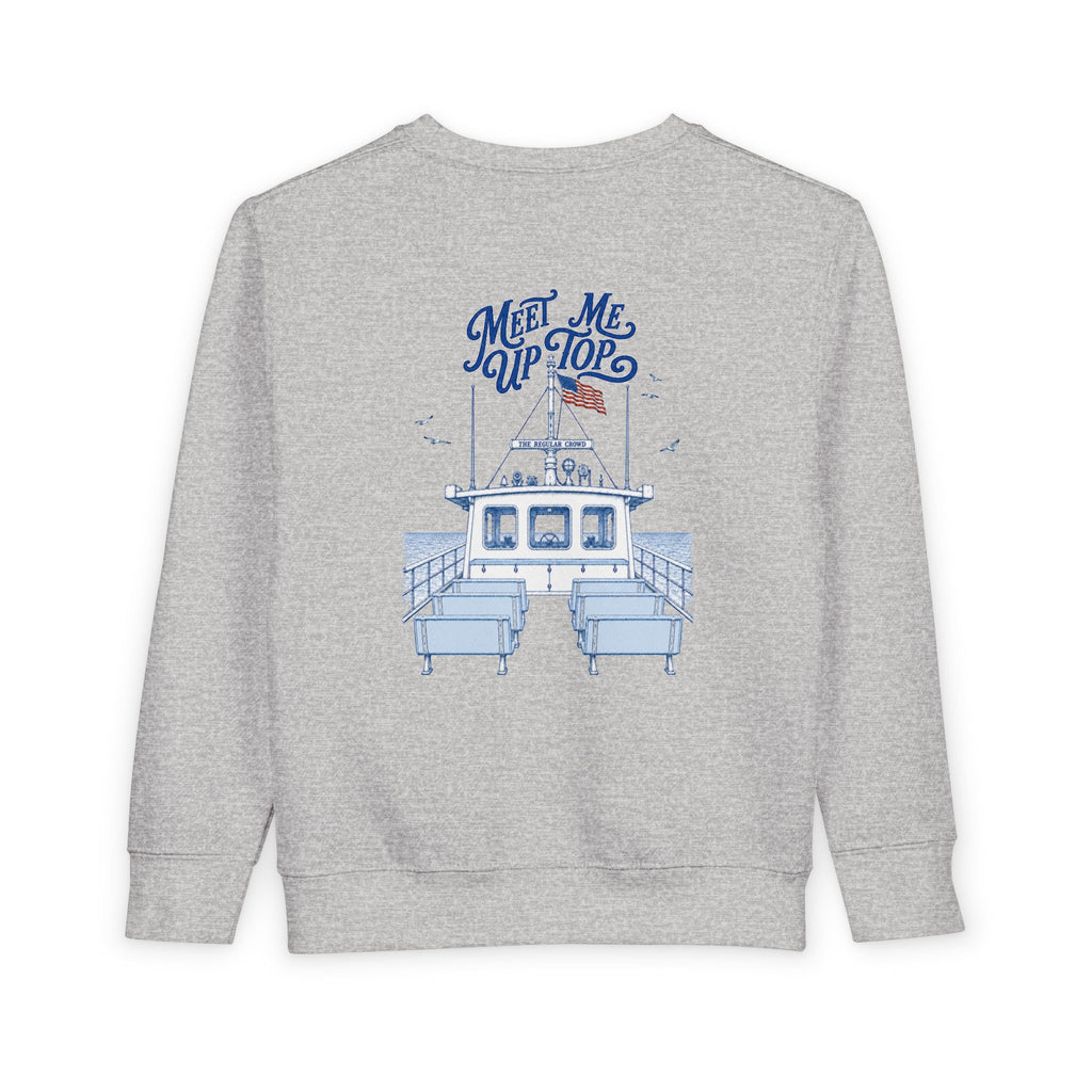 Meet Me Up Top | Toddler Crewneck Sweatshirt