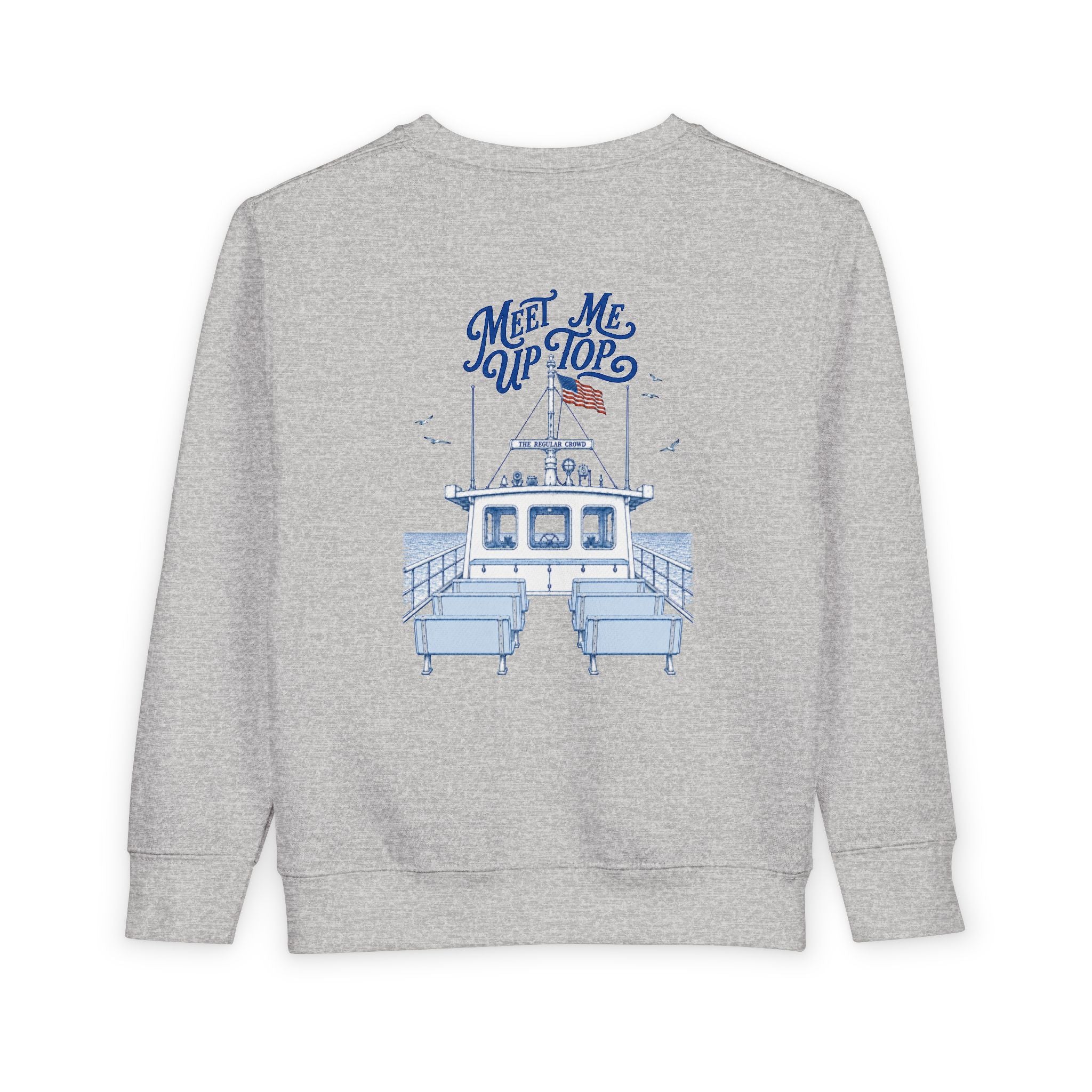 Meet Me Up Top | Toddler Crewneck Sweatshirt